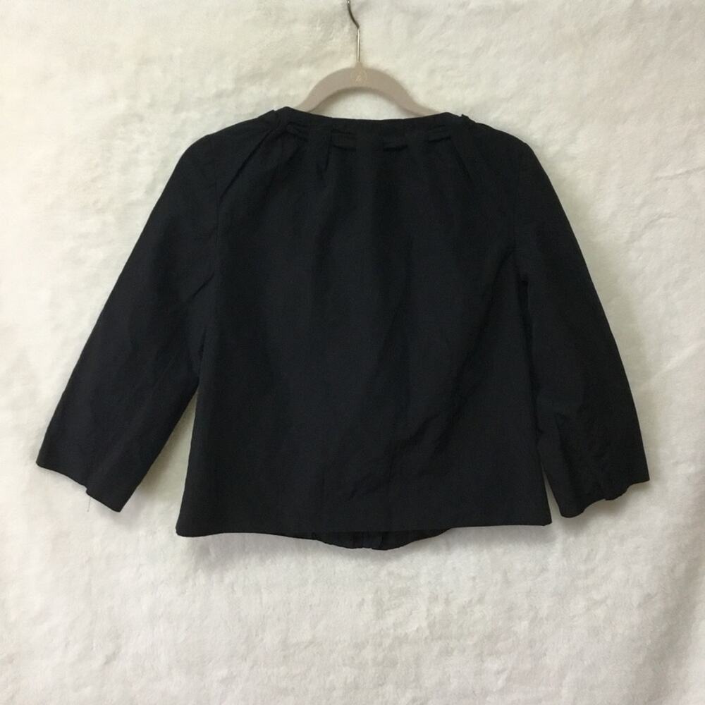Ann Taylor Black Cropped Jacket - Picture 8 of 11